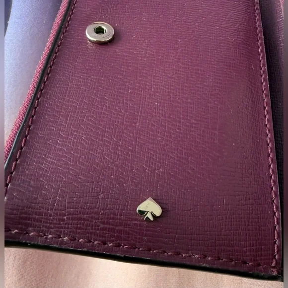 Kate Spade Sylvia Panther Dot Small Slim Bifold Wallet - Picture 11 of 16